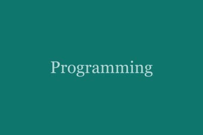 Programming and Thinking